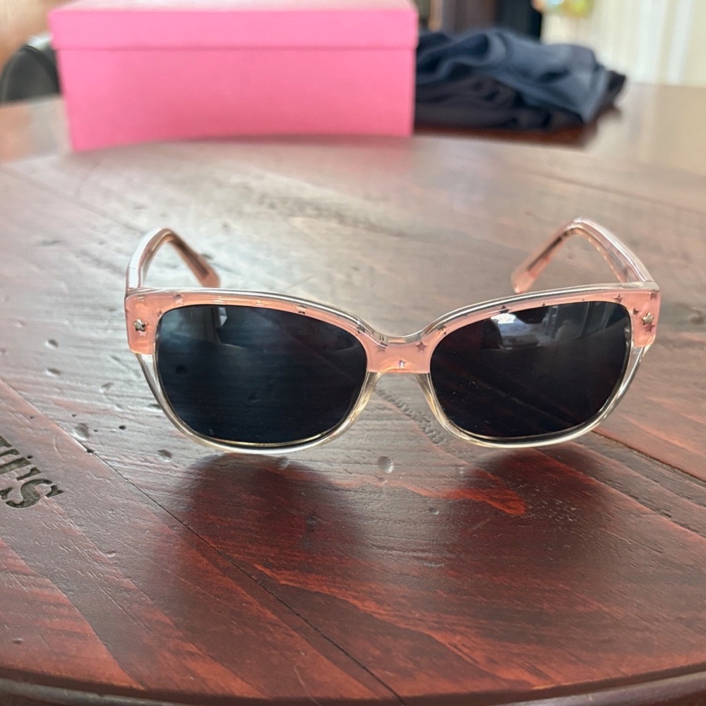 Marc Jacobs Gold and Pink with Clear Stars Sunnies